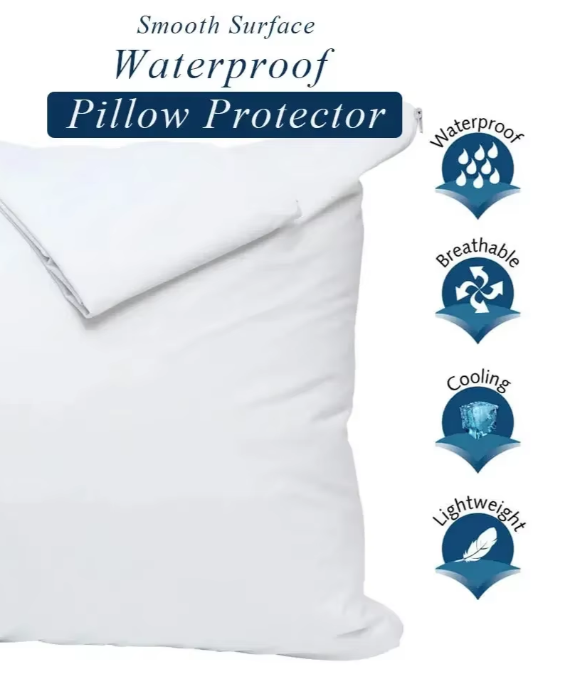 Protector de almohada con cierre