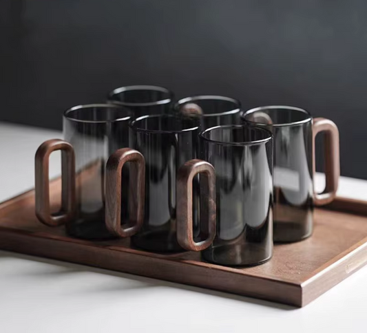 Taza larga woodlands 