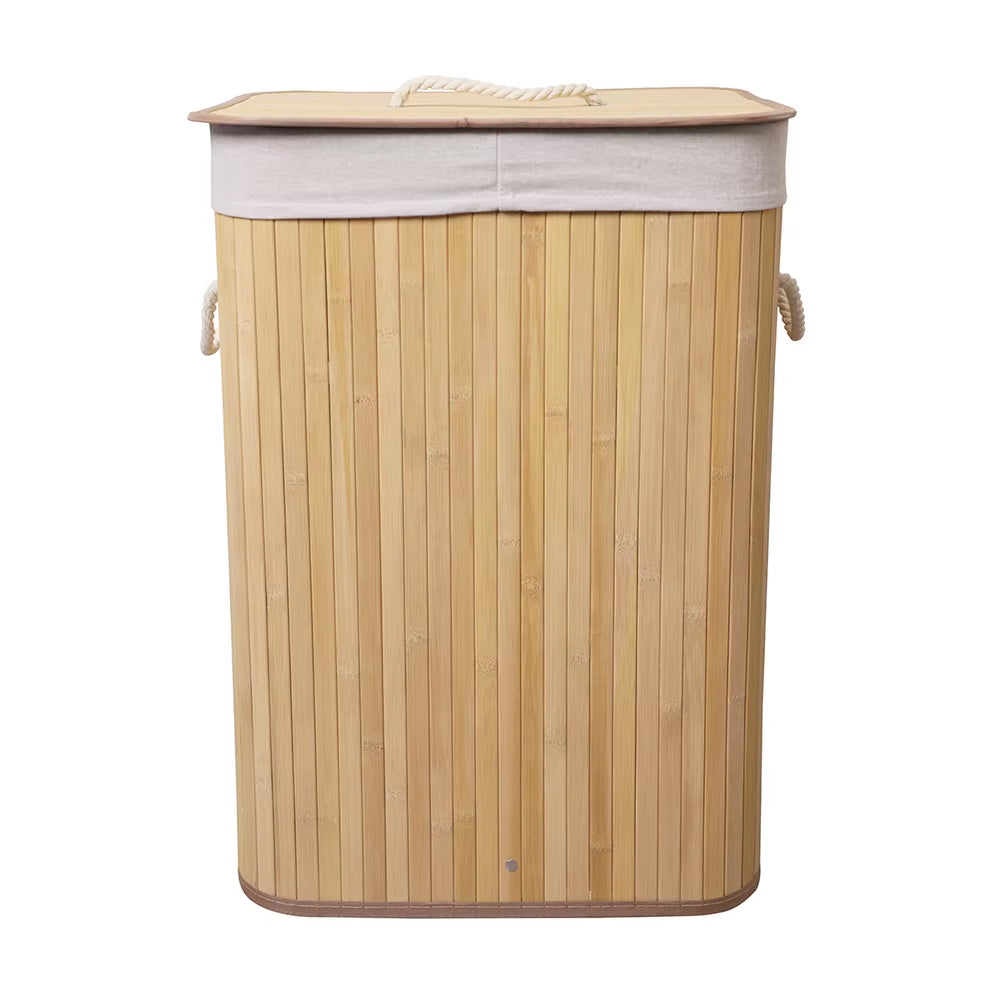 Cesto de ropa de bambo