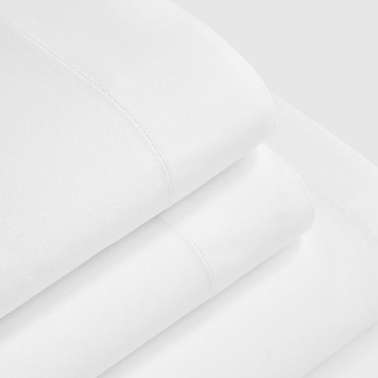 Juego de sábanas 300 hilos lisa 80/20 algodon y poliester